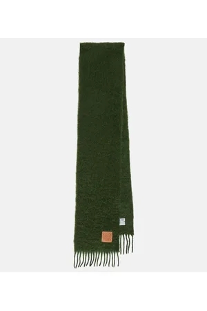 Loewe Anagram mohair-blend scarf