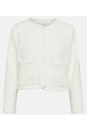 Proenza Schouler Label cropped tweed jacket