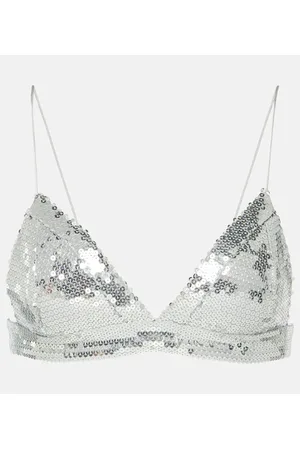 ALEX PERRY Sequined bralette