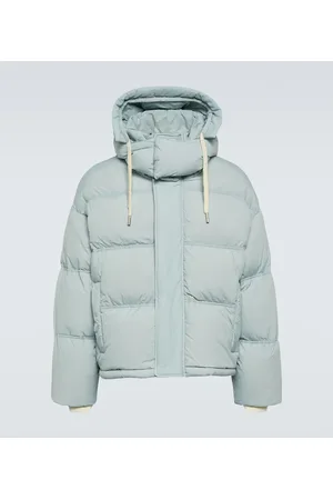 Ami Technical canvas down jacket