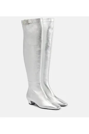 Tom Ford Metallic over-the-knee boots