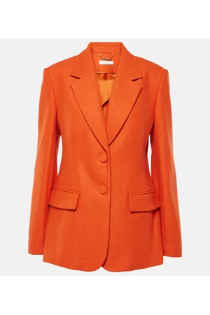 Chloé ChloÃ© Felted wool and cashmere jersey blazer