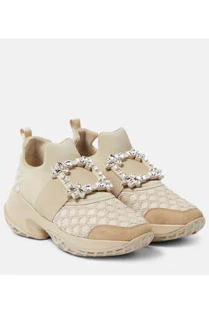 Roger Vivier Viv Run embellished sneakers
