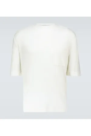 King & Tuckfield Short-sleeved ribbed T-shirt