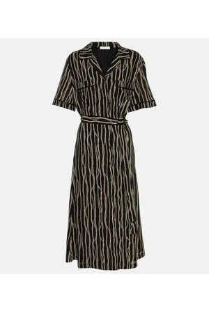 Chloé ChloÃ© Printed silk sablÃ© shirt dress