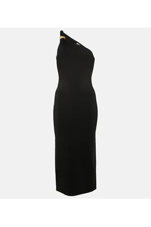 GALVAN One-shoulder midi dress