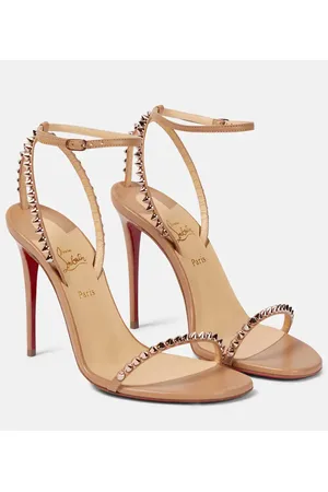 Christian Louboutin So Me 100 embellished leather sandals