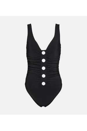 Karla Colletto Basics square-neck swimsuit