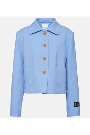 Patou Cotton and linen-blend jacket