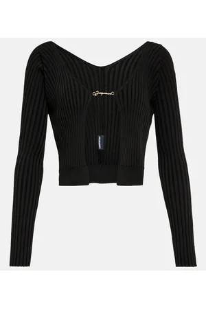 Jacquemus La Maille PralÃ¹ Longue logo cardigan