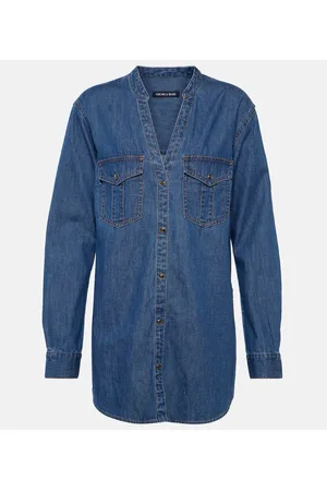 VERONICA BEARD Emira denim shirt