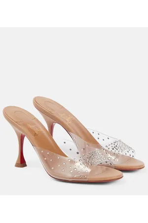 Christian Louboutin Nudes Degramule embellished mules
