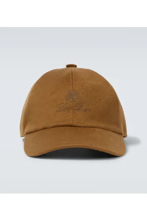 Loro Piana Logo cashmere baseball cap