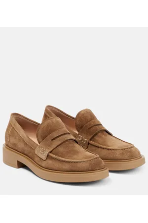 Gianvito Rossi Harris suede loafers