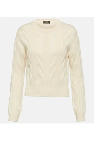Loro Piana Cable-knit cashmere sweater