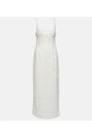 SIR Bettina linen midi dress