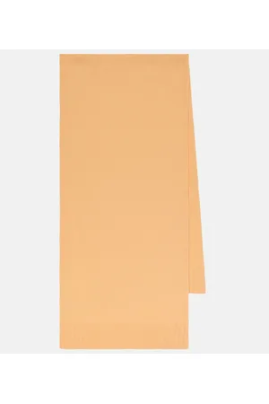 Jil Sander Ribbed-knit wool scarf