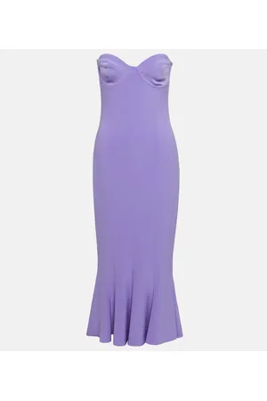 Norma Kamali Fishtail midi dress