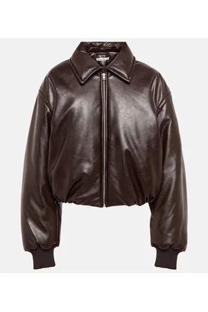 Acne Studios Padded coated jersey bomber jacket