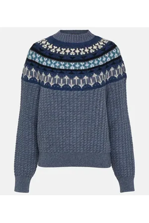 Loro Piana Holiday Noel cashmere sweater