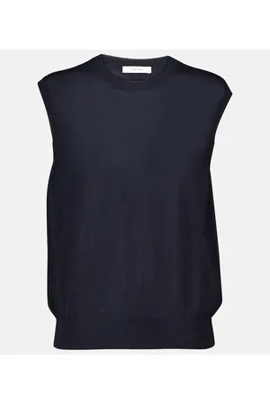 The Row Balham cashmere sweater vest