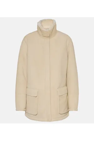 Loro Piana Voyageur shearling-lined suede jacket