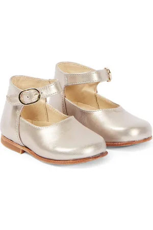 BONPOINT Baby Bijou leather flats