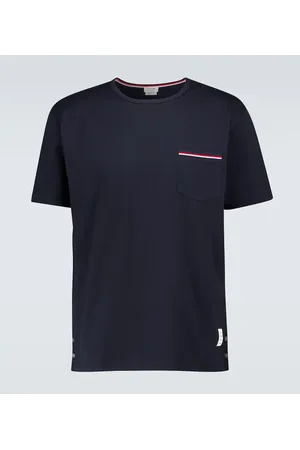 Thom Browne Short-sleeved cotton T-shirt
