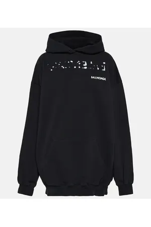 Balenciaga WFP cotton jersey hoodie