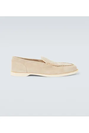 JOHN LOBB Pace suede loafers
