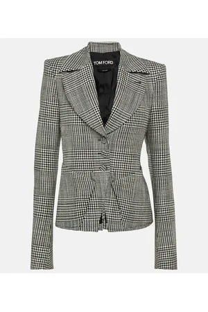 Tom Ford Checked virgin wool jacket