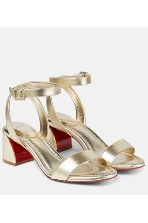 Christian Louboutin Miss Sabina 55 metallic sandals