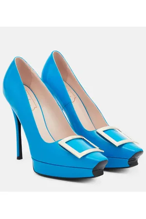 Roger Vivier Trompette patent leather pumps