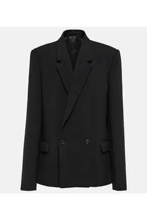 WARDROBE.NYC X Hailey Bieber HB wool blazer