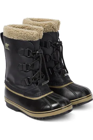 sorel Yoot Pac leather snow boots