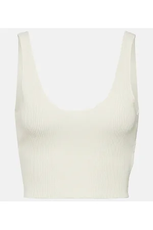 Chloé ChloÃ© Cropped knitted wool top