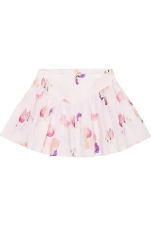 MORLEY Floral-print cotton miniskirt