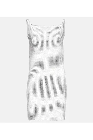 AYA MUSE Pelina crystal-embellished minidress