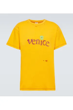 ERL Venice cotton and linen T-shirt