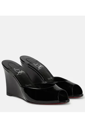 Christian Louboutin Me Dolly Zeppa patent leather sandals
