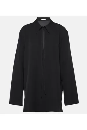 The Row Malon silk top