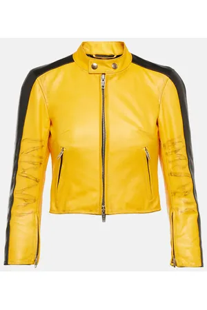 Balenciaga Cropped leather jacket