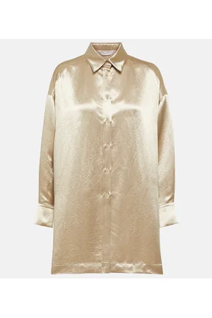 Max Mara Bacio satin shirt