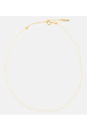 Jennifer Behr Bailey faux pearl necklace