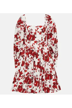 EMILIA WICKSTEAD Yasmina floral cotton minidress