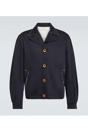 WALES BONNER Studded cotton jacket