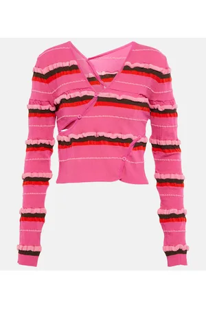 Jacquemus Le Cardigan Tordu cropped cardigan