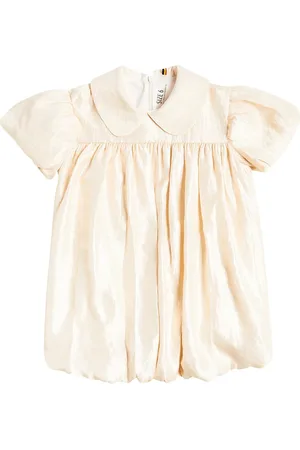 CAROLINE BOSMANS Glaze ruffled dress