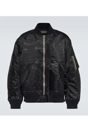 SACAI X Eric Haze printed bomber jacket