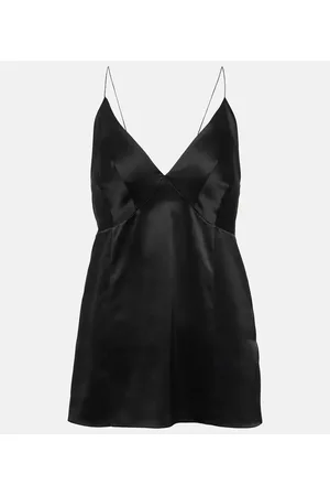 Khaite Grisella silk camisole top